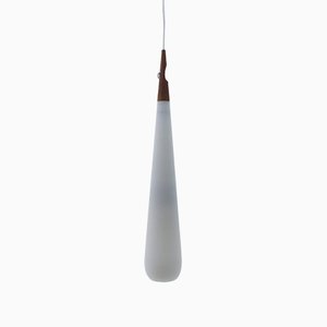 Swedish Drop Pendant Lamp by Uno & Östen Kristiansson for Luxus, 1960s