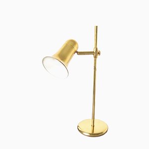 Mid-Century Golden Table Lamp