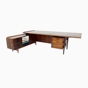 Rosewood Desks by Arne Vodder for Sibast, Denmark, 1960s, Set of 2