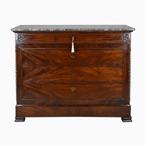 19th Century French Mahogany Chest of Drawers
