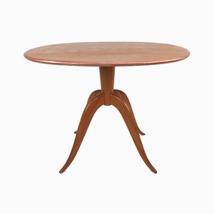 Italian Oval Coffee Table, 1960s