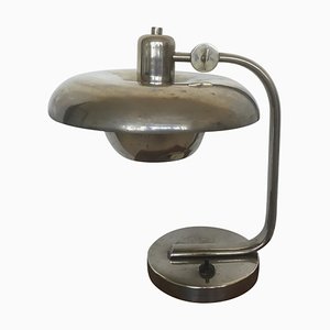 Bauhaus Chrome Table Lamp, 1930s