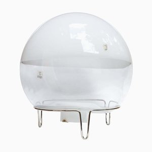 Lampada da tavolo sferica di Angelo Mangiarotti, anni '80