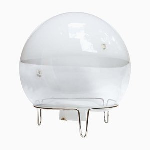 Lampe de Bureau Sphérique par Angelo Mangiarotti, 1980s