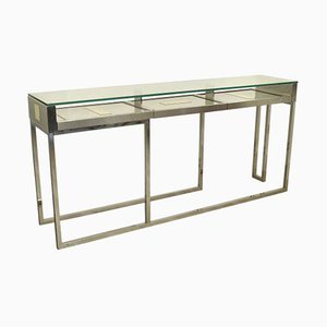 Italian Console Table by Liwans, 1970s