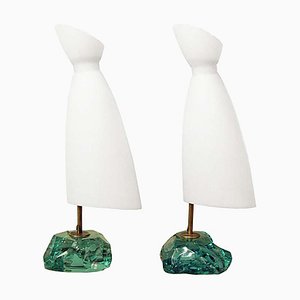 Tischlampen von Roberto Giulio Rida, 2er Set