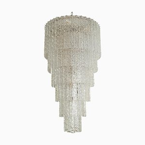 Large and Long Murano Ceiling Lamp, 1960s