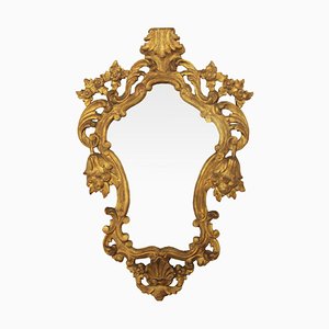 French Gilded Mirror, 1940s