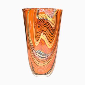 Italian Studio Glass Vase by Alberto Dona