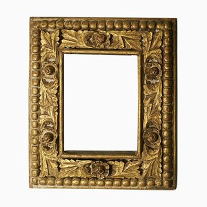 Specchio in legno intagliato, inizio XX secolo