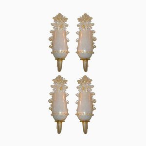 Appliques de Barovier & Toso, 1960s, Set de 4