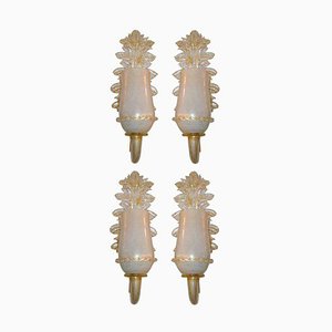 Appliques de Barovier & Toso, 1960s, Set de 4