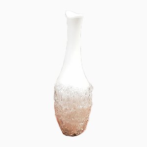 Glass Vase by Mihai Topescu, 1970s