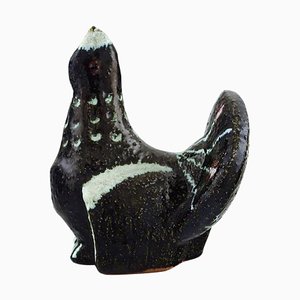 Thomas Nittsjo Ceramic Figure in the Form of a Bird, Swedish Design, 1960s