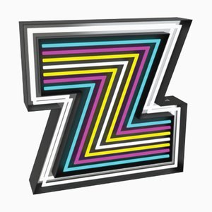 Letter Z Graphic Lamp by DelightFULL