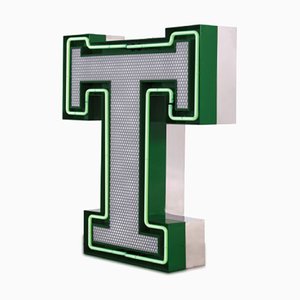 Letter T Graphic Lamp by DelightFULL
