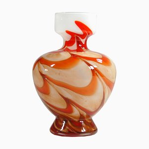 Italienische Vase von Opalina Fiorentina für Stelvia, 1960er