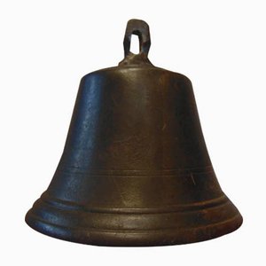 Antique Art Nouveau Bronze Bell
