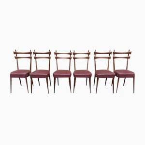 Mid-Century Dining Chairs, Set of 6