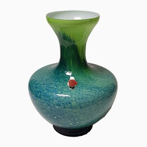 Opaline Florence Vase, 1970s