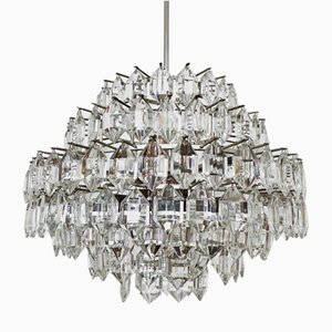 Silvered Chandelier from Bakalowits & Söhne, 1960s