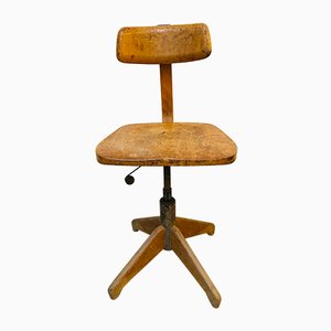 School Swivel Chair by Albert Stoll for Stoll Giroflex, 1950s