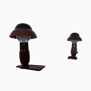 Art Deco Bakelite Table Lamps from Hergil, 1940s, Set of 2