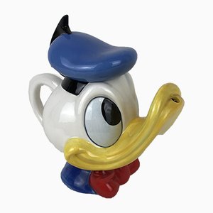 Tetera con pato Donald de Disney, años 90