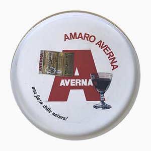 Italienisches Amaro Averna Tablett aus Kunststoff, 1970er