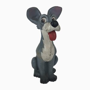 Disney Rubber Dog from Lady and the Tramp, France, 1960s
