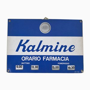 Kalimna Pharmacy Sign in Plasticized Paper, 1960s
