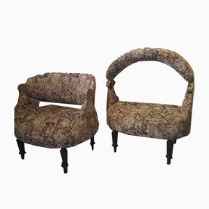 Set of Vintage Lounge Chairs