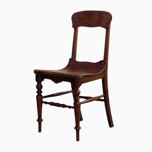 Chaises de Salon Vintage en Contreplaqué Courbé, Set de 3