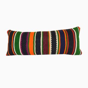 Vintage Striped Queen Boho Woven Bedding Kilim Cushion Cover