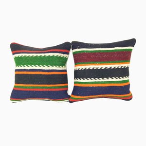 Paar Türkischer Kilim Kissenbezug