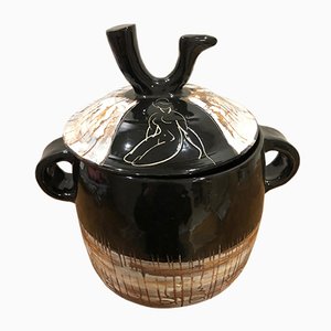 Vintage Pot from Atelier Cerenne, 1950s