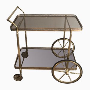 Neo-Classical Brass Trolley, France, 1940s