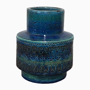 Vintage Ceramic Vase by Aldo Londi for Bitossi, 1960s