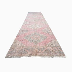 Tappeto Oushak vintage rosso, anni '70