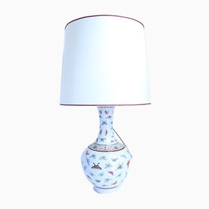 Mid-Century Oriental Style Table Lamp