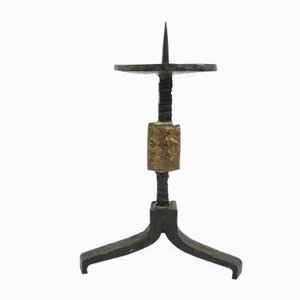 Emaillierter Kerzenhalter aus Metall von Perk, 1960er