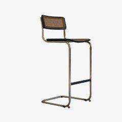 Vintage Cesca Barhocker von Marcel Breuer