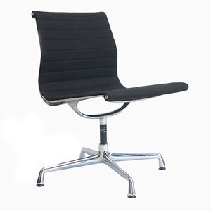 Vintage Black Swivel Chair by Charles & Ray Eames for Vitra