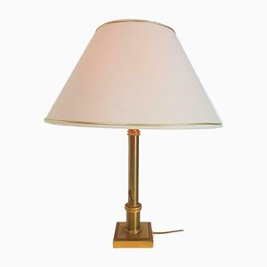 Vintage Empire & Eclectic Hollywood Style Brass Table Lamp