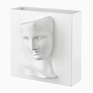 Vase Psyché de Capua en Céramique Blanche par Marco Segantin pour VGnewtrend