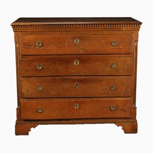 Gustavian Jug Lined Chest of Drawers, 1800s