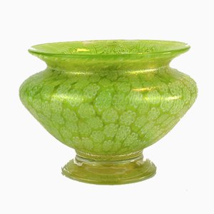 Murano Glass and Gold Dust Bowl from Fratelli Toso, 1940s