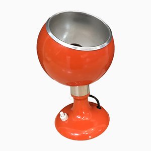 Mid-Century Orange Table Lamp, 1970s