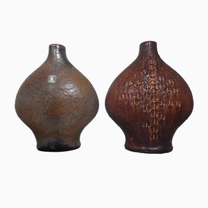 Studio Vases by Gerda Heuckeroth for Carstens Tönnieshof, 1960s, Set of 2