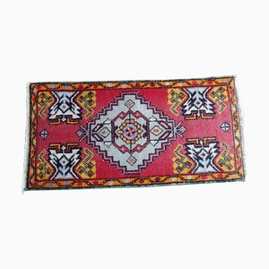 Petit Tapis Fait Main ou Tapis de Couloir, Turquie, 1970s